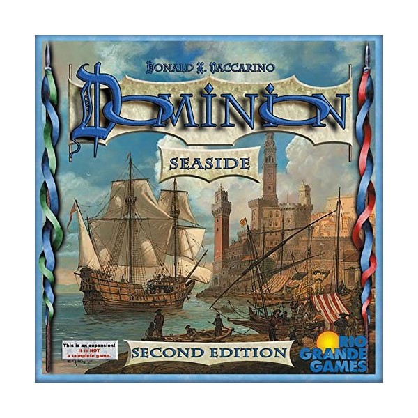 Rio Grande Games : Seaside Second Edition - Jeu de société de stratégie Rio  Grande, à partir de 14 ans, 1 à 4 joueurs, 90 à 120 min