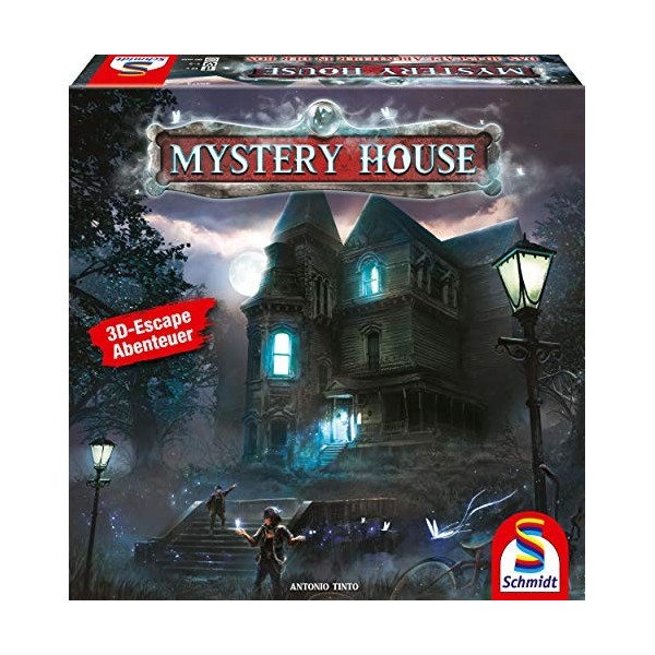 Schmidt Spiele 49373 Jeu de société Mystery House Jeu de Plateau dévasion