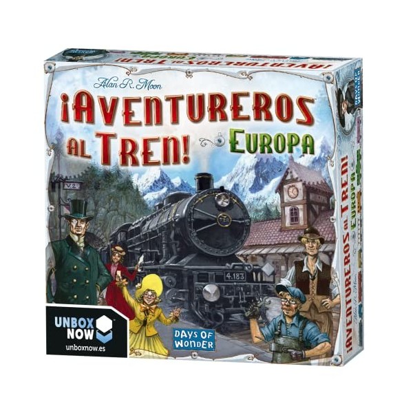 ¡Aventureros al tren! LFCABI127 Jeu de société de Edge Entertainment - Langue espagnole