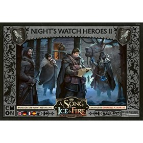 CMON Asmodee A Song of Ice & Fire – Héros de la Garde de Nuit II | Extension | Tablette | 2 Joueurs | À partir de 14+ Ans | 4