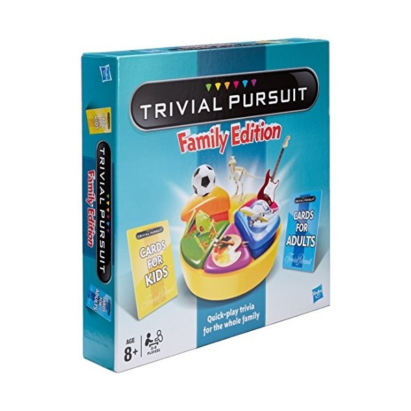 Hasbro – Trivial Pursuit Family Edition – Trivial Pursuit Famille Version Anglaise