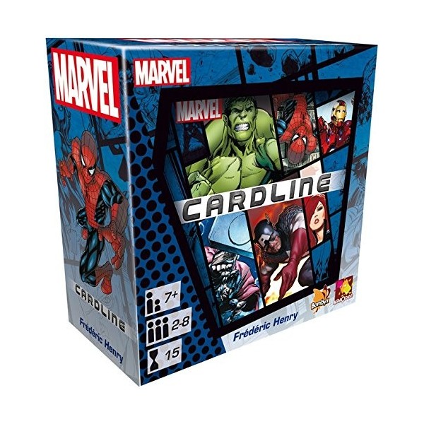 Asmodee - CARMAR01 - Cardline Marvel - Jeu de Cartes