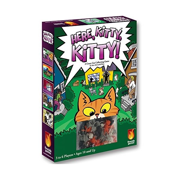 Unbekannt Fireside Games fsg02002 – Jeu Here Kitty, Kitty.