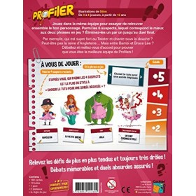 Profiler - Asmodee - Jeu de société - Jeu dambiance coopératif