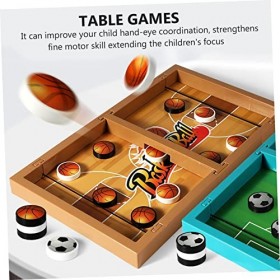 TOYANDONA 3 Ensembles De Jouets DÉchecs Rebondissants Jeux De Table Jeux De Société Familiaux Jeu De Table De Hockey Fournit