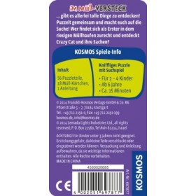 Kosmos Reisespiel Crazy Cat - Im Müll-Versteck 697877 ab 6 années