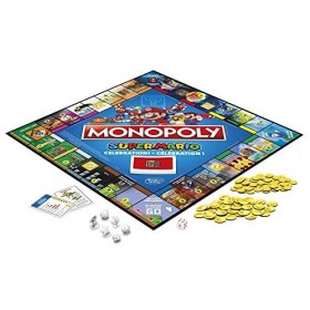 Hasbro Monopoly Super Mario Bros. Celebration Edition Board Game