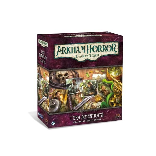 Asmodee - Arkham Horror, The Card Game : The Forgotten Age – Extension denquêteur, 1 à 4 Joueurs, 14 Ans et Plus, édition An