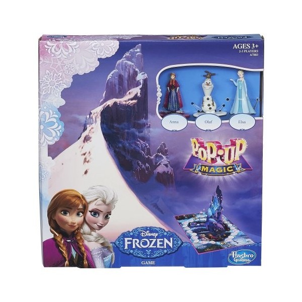 Hasbro – A7883 – Disney Frozen – Pop-Up Magic – Jeu de Société La Reine des Neige Version Anglaise