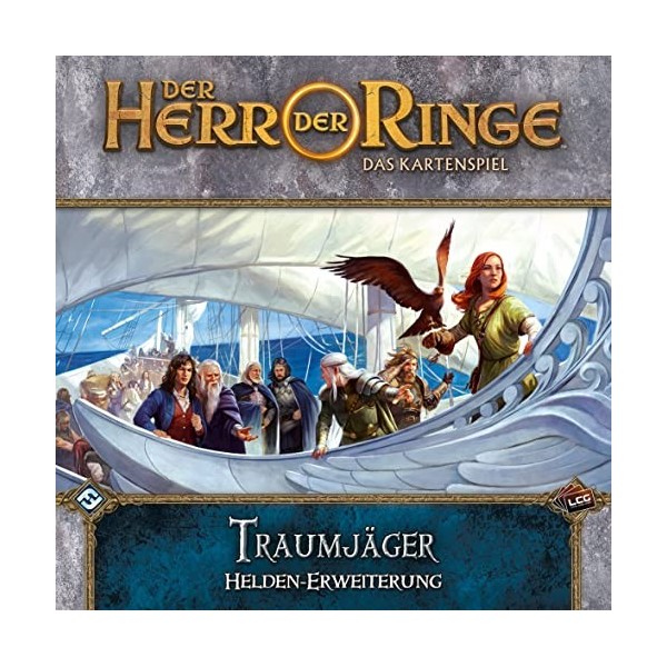 Fantasy Flight Games-Le Seigneur des Anneaux: LCG – Chasseur de rêves Extension héros Jeu, FFGD2843, Multicolore, coloré, 4