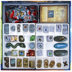 Feldherr Organizer Compatible avec Les légendes dAndor : Le Froid éternel - boîte du Jeu