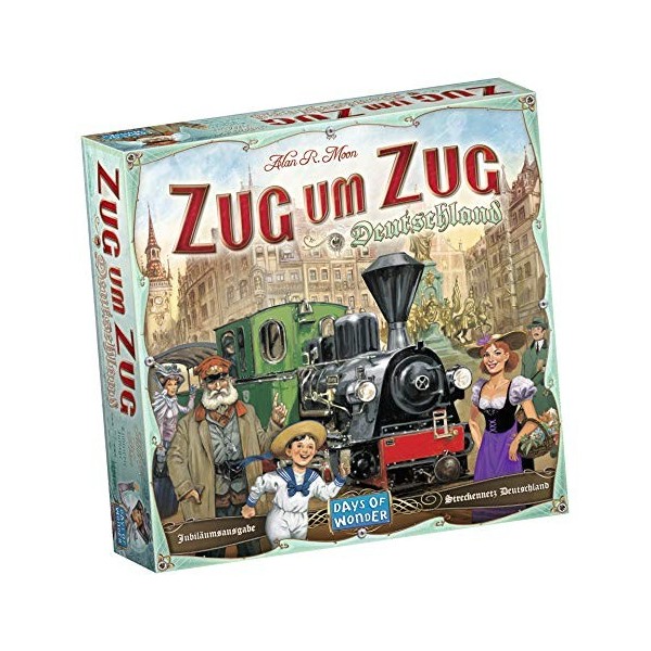 Asmodee - 851761 - Jeu - Les Aventuriers Du Rail Allemagne