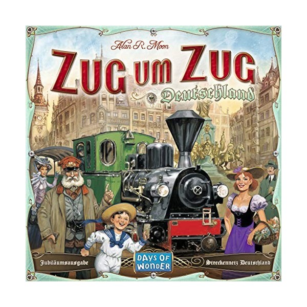 Asmodee - 851761 - Jeu - Les Aventuriers Du Rail Allemagne