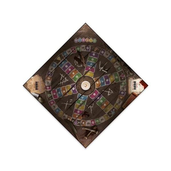 Trivial Pursuit XL Horror Jeu de Quiz dhorreur Âge 18+ Allemand