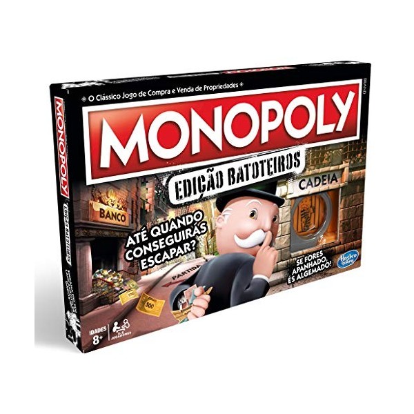 Monopoly E1871190– batoteiro, multicolore, Portuguese édition