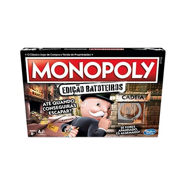 Monopoly E1871190– batoteiro, multicolore, Portuguese édition
