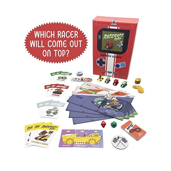 Racekart Riot par Gatwick Games,Vos jeux vidéo de course préférés tournés, les rendez-vous en couple et les événements de fêt