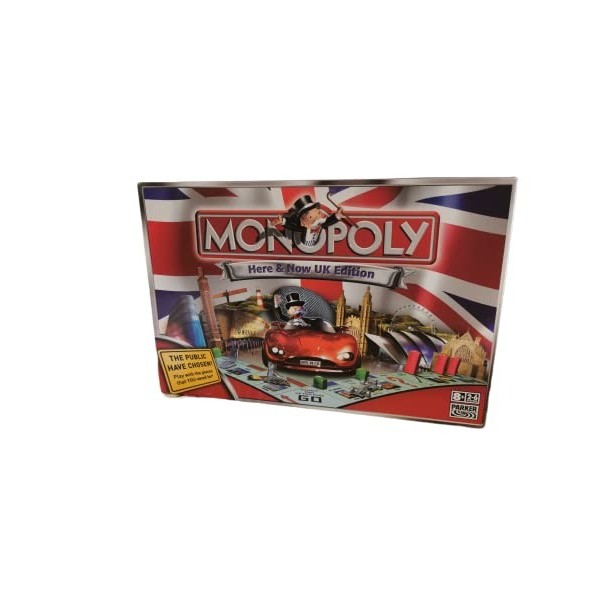 Hasbro Gaming – Monopoly Espagne, Set de Table Version Anglaise