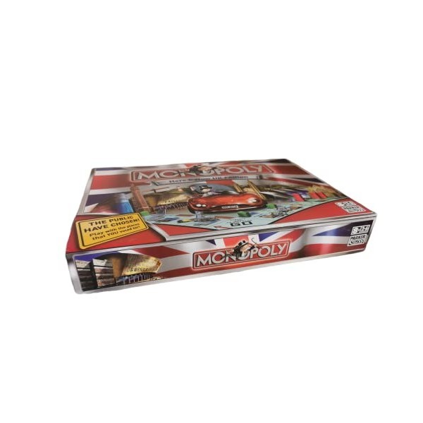 Hasbro Gaming – Monopoly Espagne, Set de Table Version Anglaise