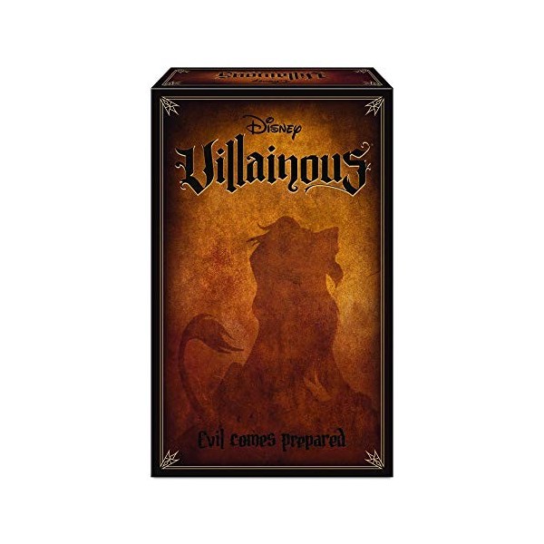 Ravensburger - Disney Villainous Evil Comes pré-Mural, Version espagnole, Jeu de Light Strategy et Familial, 2-3 Joueurs, âge