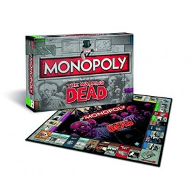 Monopoly - The Walking Dead Survival Edition - The Walking Dead - Article pour Fans - Âge 13+ - Allemand