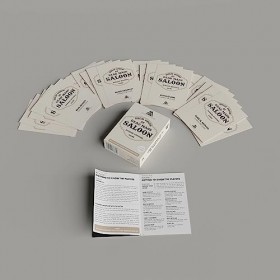 Jeu mystère de cowboy Wild West pour jusquà 20 adultes – Organisez votre propre dîner de fête – Thème cowboy et Far West – D