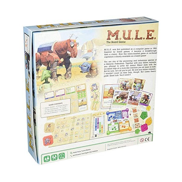 M.U.L.E Jeu de société - version anglaise