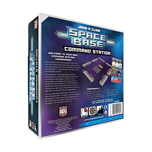 Alderac Entertainment Group AEG7064 Space Base: Command Station, Mixed Colours