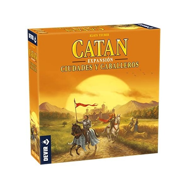 Devir - Extension Catan : Villes et Chevaliers, Jeu de Table BGCIUDADES 