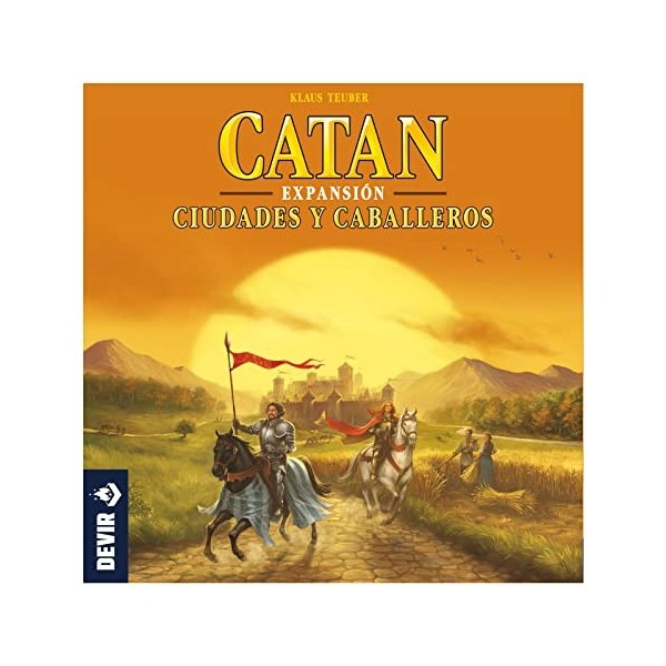 Devir - Extension Catan : Villes et Chevaliers, Jeu de Table BGCIUDADES 