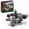 Lego 75321 Star Wars Microfighter Razor Crest, Jouet de Construction pour Enfants dès 6 Ans, Vaisseau et Minifigure Mandalori