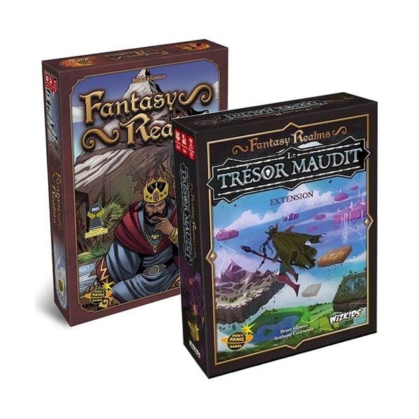 Parkage PKGamePack Fantasy Realms Jeu de Base + Extension - Version Française