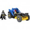 Imaginext DC Super Friends voiture de rallye, munitions et mini-figurine Batman incluses, jouet pour enfant dès 3 ans, GKJ25