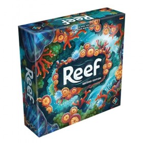 Asmodee | Next Move Games | Reef Second Edition | Jeu de Famille | Jeu de société | 2-4 Joueurs | À partir de 8 Ans | 30+ Min
