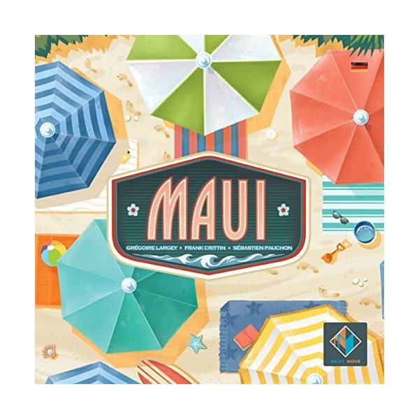 Next Move Games | Maui | Jeu Familial | Jeu de société | 2-4 Joueurs | À partir de 8 Ans | 30 Minutes | Allemand