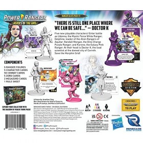 Power Rangers Heroes of The Grid : Ranger Allies Pack 3 – Expansion, 5 nouveaux héros et cartes féminines, studios de jeu Re
