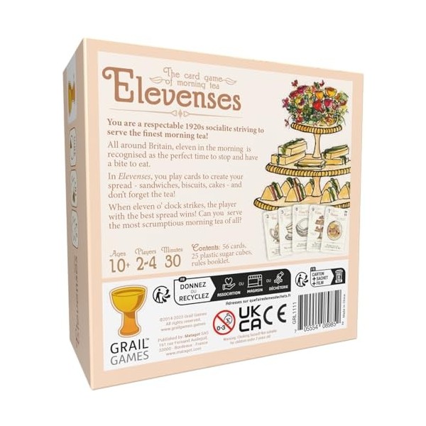 Adventureland Games GRL111 Elevenses Multicolore