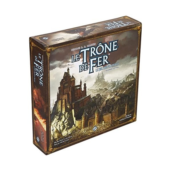 Fantasy Flight Games | Le Trône de fer Le jeu de plateau - Seconde édition | À partir de 14 ans | 3 à 6 joueurs | 2 à 4 heure