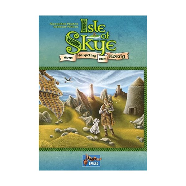 Lookout Games 22160078 - Isle of Skye Jeux, Jeu des Amateurs de lAnnée 2016