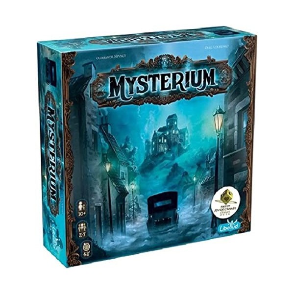 Libellud , Mysterium Board Game Base Game , Mystery Board Game , Cooperative Game for Adults and Kids , Ages 10+ , 2-7 Play