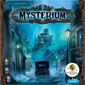 Libellud , Mysterium Board Game Base Game , Mystery Board Game , Cooperative Game for Adults and Kids , Ages 10+ , 2-7 Play
