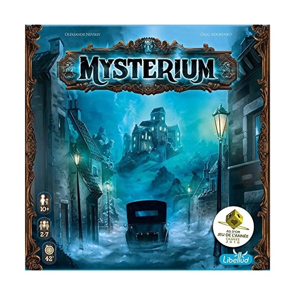 Libellud , Mysterium Board Game Base Game , Mystery Board Game , Cooperative Game for Adults and Kids , Ages 10+ , 2-7 Play