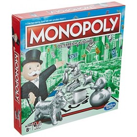 Hasbro Gaming C1009156 - Monopoly Classic Version autrichienne Jeu Famille