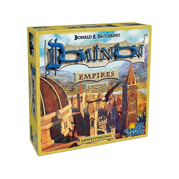 Rio Grande Games- Extension Dominion-Empires 2. Edition , 22501422, Jaune