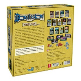 Rio Grande Games- Extension Dominion-Empires 2. Edition , 22501422, Jaune