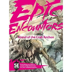 Steamforged Games Epic Encounters RPG Set Jeu de Plateau Island of The Crab Archon *Anglais*