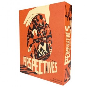 Perspectives boîte orange – Jeu de mystère, jeu de narration coopératif pour enfants et adultes, à partir de 14 ans, 2 à 6 