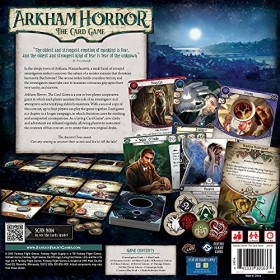 Fantasy Flight Games , Arkham Horror The Card Game , Card Game , Ages 14+ , 1 to 4 Players , 60 to 120 Minutes Playing Time