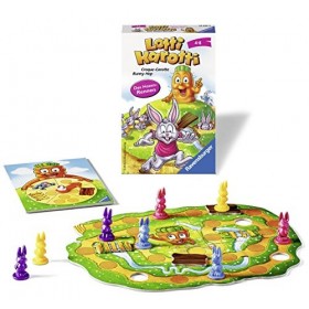 Ravensburger - 233939 - Jeu de Voyage - Croque Carotte - Bunny Hop