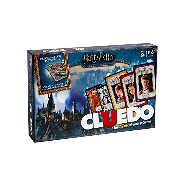 Winning Moves 029728 Harry Potter Cluedo Mystery Jeu de Société, Version Anglais